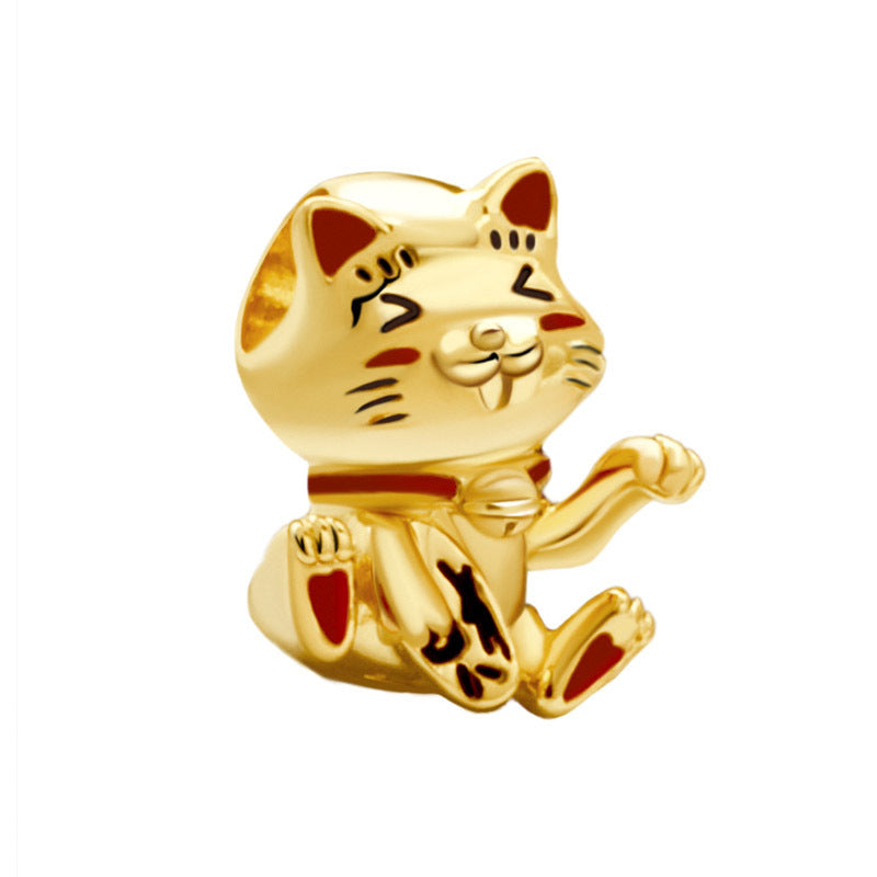 New Year's Transport Cute Lucky Cat Charm