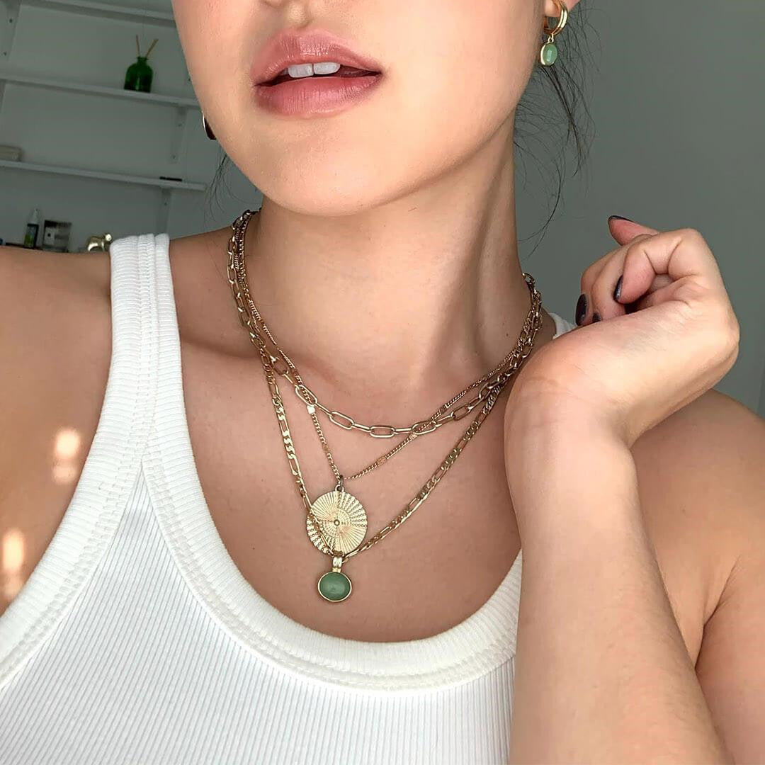 Dauren Natural Stone Necklace